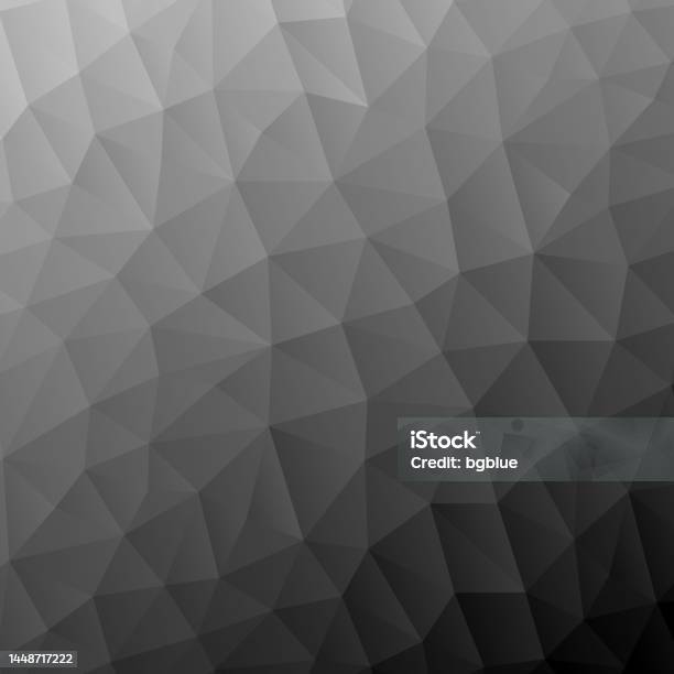 Ilustrații de stoc cu Mozaic Poligonal Cu Gradient Gri Fundal Geometric Abstract Low Poly - Descarca imaginea acum