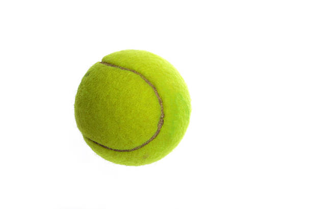 istock Yellow tennis ball 144871750