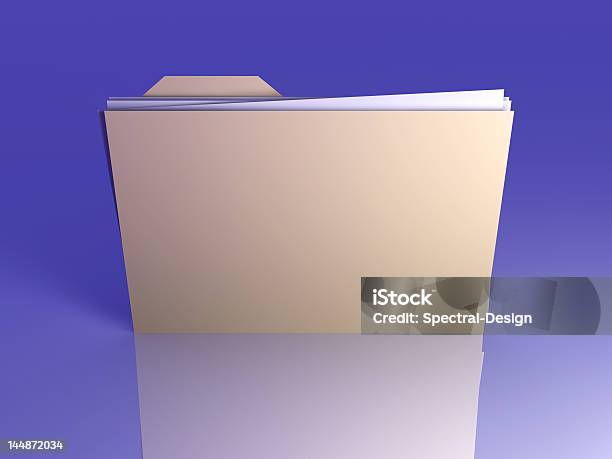 Folder Stock Photo - Download Image Now - Archives, Blank, Brown
