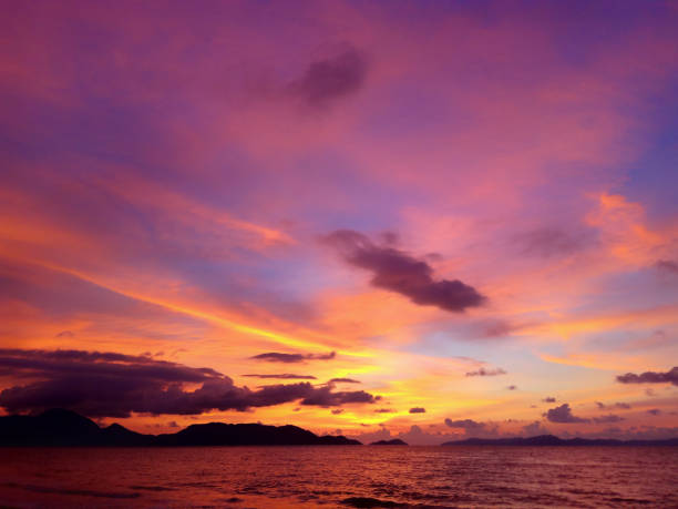 istock Scenic View Of Sunset Over Landscape in aceh 1448720594