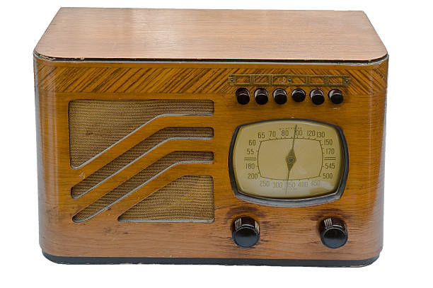 istock antique wood radio 144872205