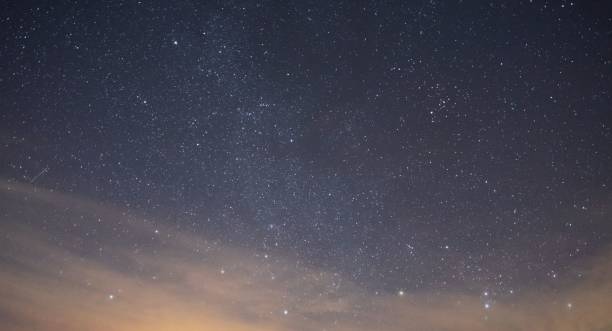 istock Beautiful view of the starry sky on a clear summer night 1448722054