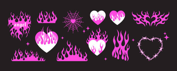 Aesthetic Goth icon decals / decal ids