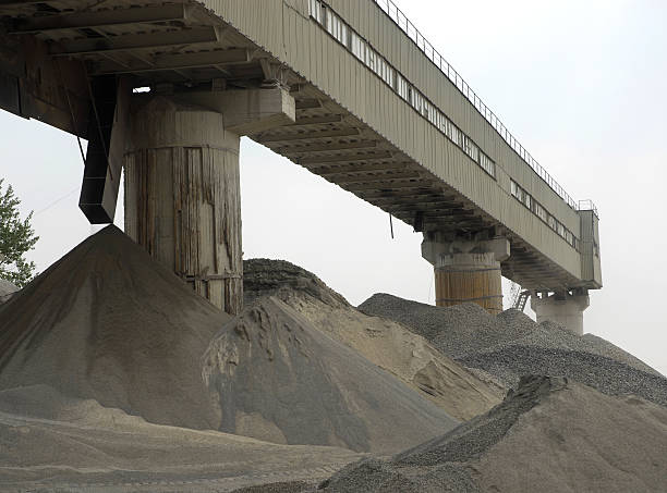 Cement Factory stock photo