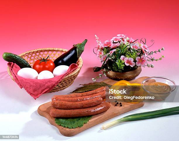 Asortyment Żywności - zdjęcia stockowe i więcej obrazów Aranżacja - Aranżacja, Artykuły spożywcze, Bakłażan