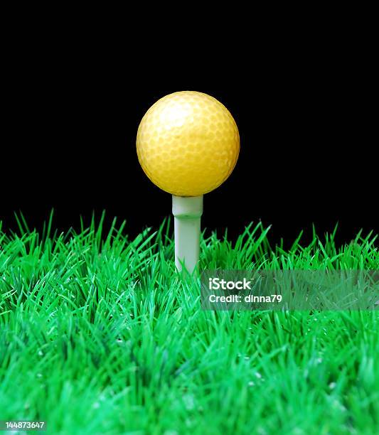 Golfball — стоковые фотографии и другие картинки Белый - Белый, Близко к, Близость