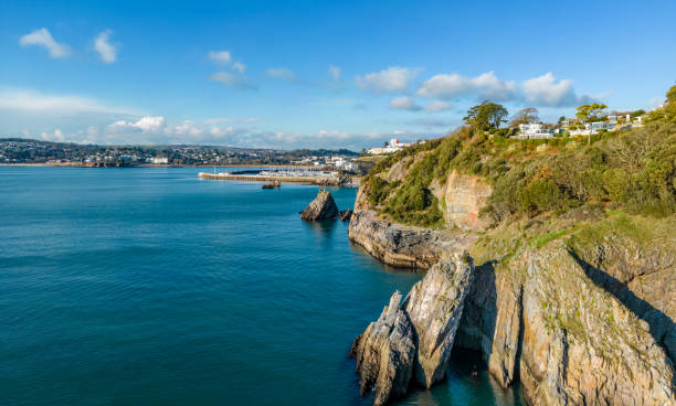 istock London Bridge Arch with view towards Torquay 1448736484