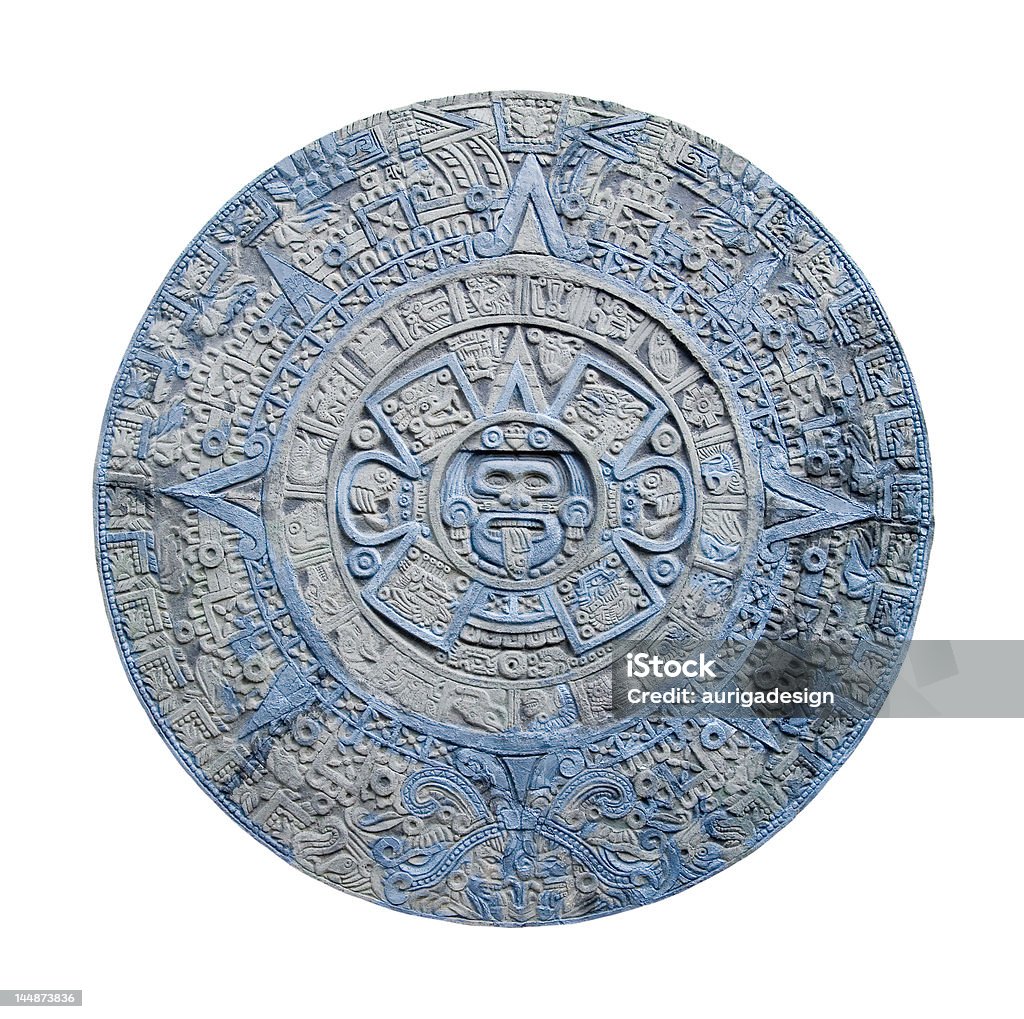 Calendario aztec - Foto de stock de Azteca libre de derechos
