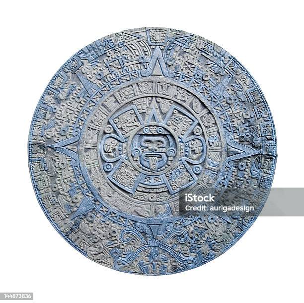 Calendario Aztec Foto de stock y más banco de imágenes de Azteca - Azteca, Calendario, Alivio