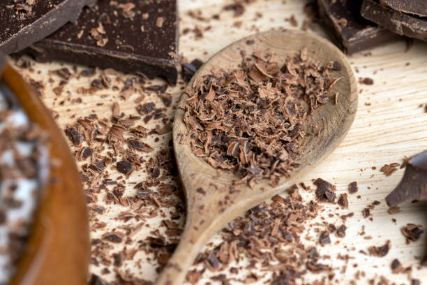 istock Sweet chocolate made of cocoa and sugar 1448739952