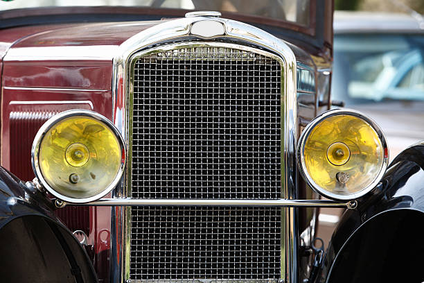 istock Old car Peugeot 201 144874071