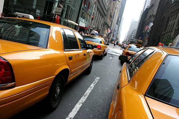 Taxi/Taxi di New York New York - foto stock