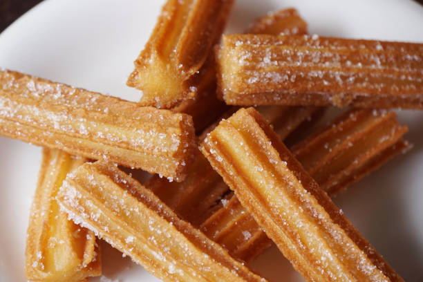 istock A lot of churros served on a plate. 1448749295