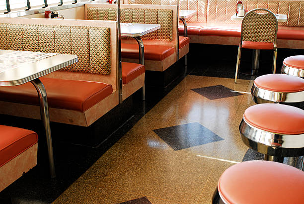 Retro Diner stock photo