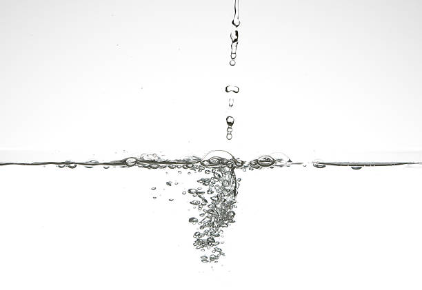 Pouring Water stock photo