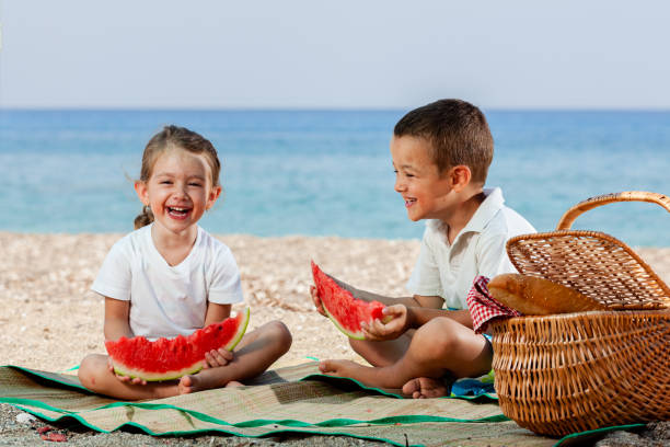 istock Children having a healthy snack 1448759209