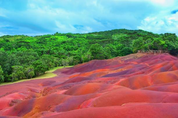 istock Seven colored Earth, Black River Gorges National Park, Mauritius 1448772103