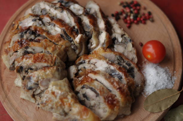 istock meat on a wooden board 1448773803