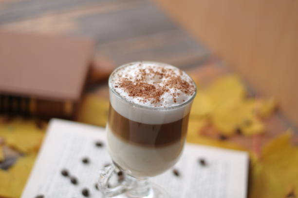 istock cappuccino with chocolate, atmospheric photo 1448773823