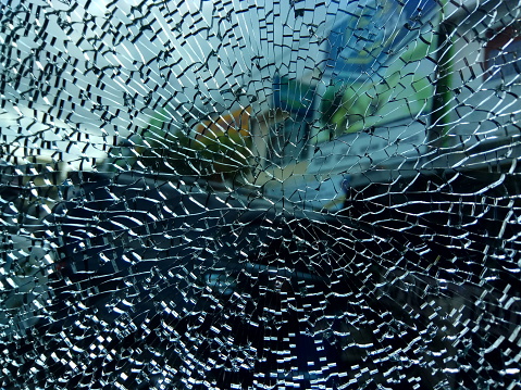 Visual Poetry: The Captivating Story of a Bullet's Encounter with Fragile Transparency