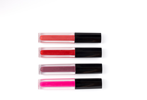different colored lipstick set