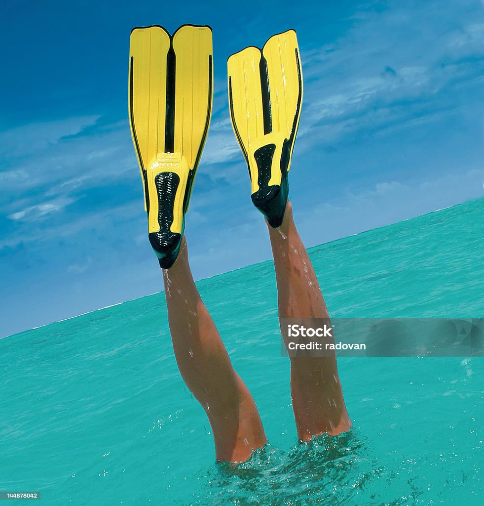 Buceo - Foto de stock de Aleta - Equipo de buceo libre de derechos