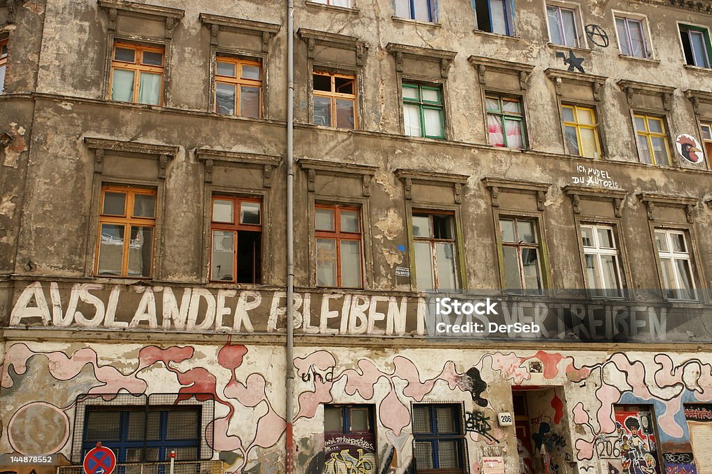 squat                                front of a squat in berlin Berlin Stock Photo