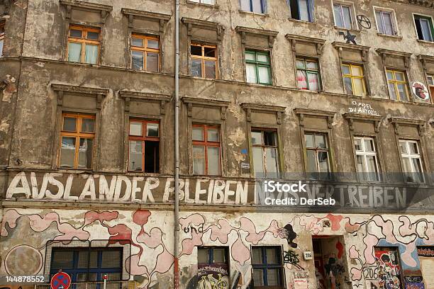 Squat Stock Photo - Download Image Now - Berlin, Garbage, Apartment