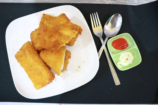 istock Rissole Mayonnaise (Risol Mayo) served on a white plate 1448787746