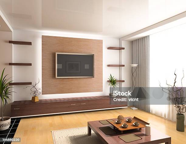 Modern Interior Stock Photo - Download Image Now - Apartment, Architecture, Asia