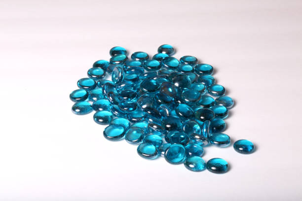 istock Hand made blue sea glass used for different purposes 1448804730
