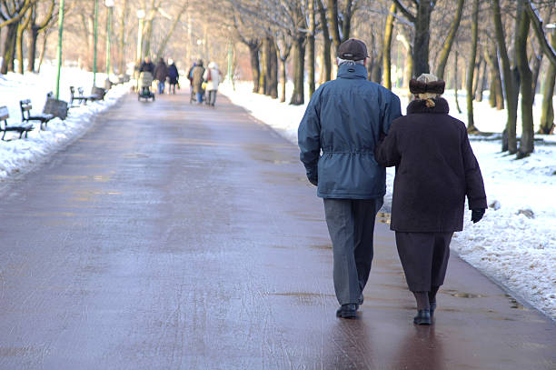 istock Couple of seniors 144880752