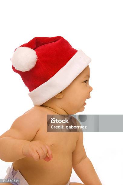 Santa Baby Stock Photo - Download Image Now - Awe, Baby - Human Age, Beautiful People