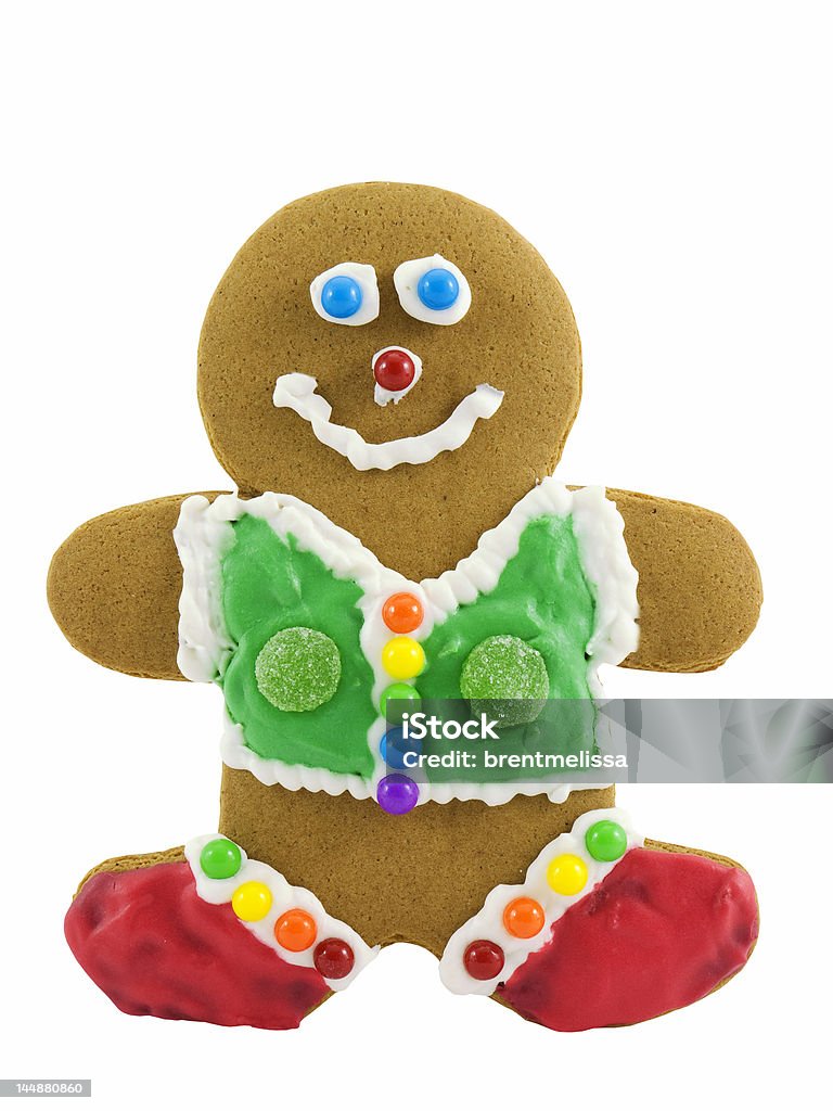 Boneco de Gengibre - Royalty-free Biscoito de Gengibre - Bolacha Foto de stock