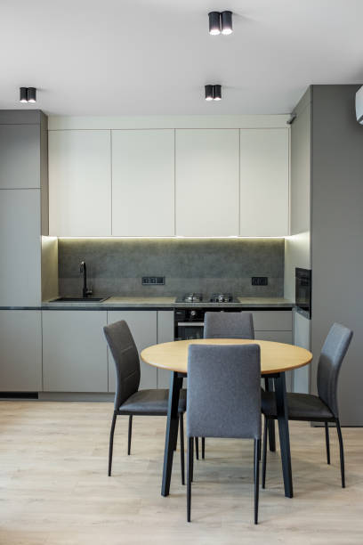 istock modern kitchen interior of a beautiful apartment 1448812551