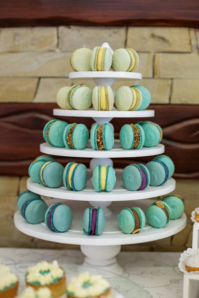 istock delicious cakes on table. Concept for event, celebration and banquet. 1448819280
