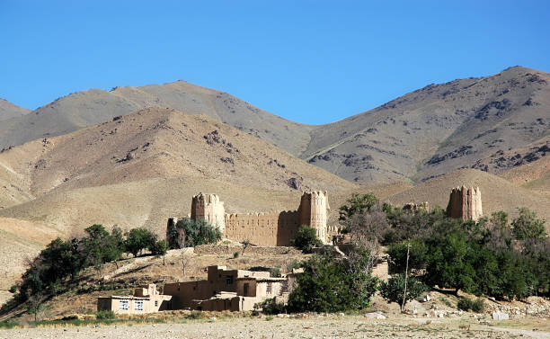 istock Sar e Cheshma Fortress between Kabul and Bamyan (Bamiyan) in Afghanistan 1448834402