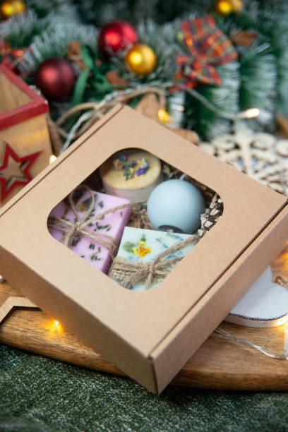 istock Natural handmade soap with fresh fragrance 1448839443