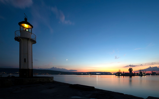 Portland Head Light in Cape Elizabeth, Maine, USA.