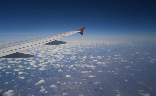 Amazing view from the Window of a plane