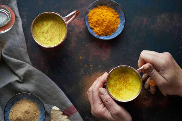 istock Healthy Golden Milk with Turmeric 1448873578