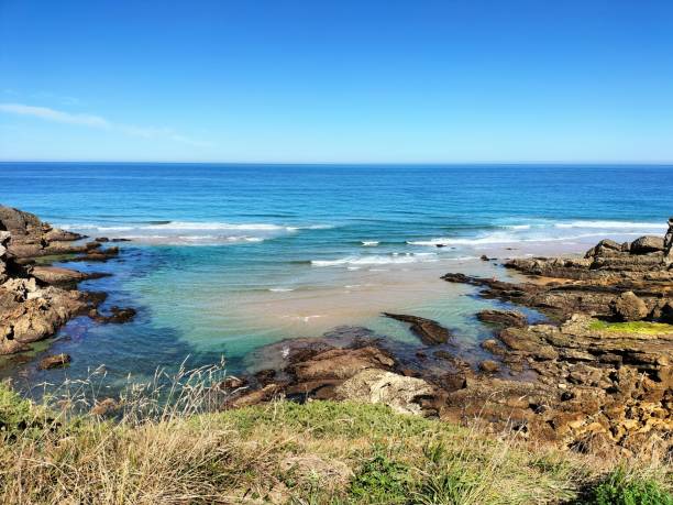 istock SANTA JUSTA BEACH AND HERMITAGE IN CANTABRIA ON A SUNNY DAY 1448873617