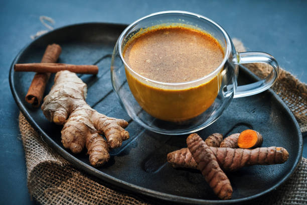 istock Healthy Golden Milk with Turmeric 1448873684