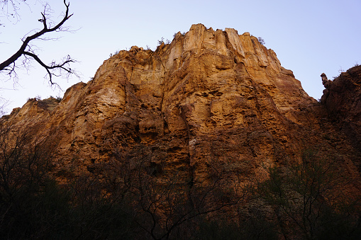 Scenery and wildlife shot in Aravaipa Canyon Wilderness Area in Southern Arizona