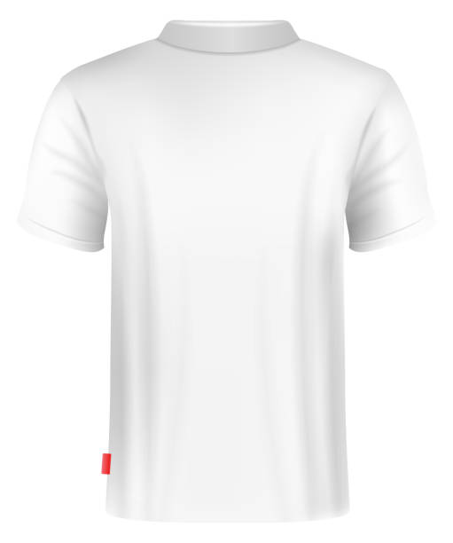 istock White cotton t-shirt mockup. Realistic fashion apparel 1448891771