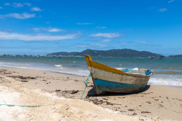 Boats in Zimbros beach