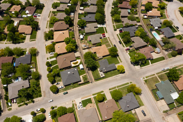 istock American Residential Area from Above 1448901667