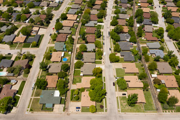 istock Houses from Above in Texas 1448905194
