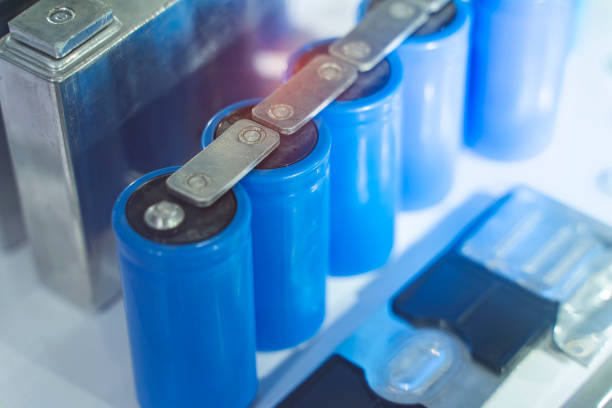 istock Lithium ion industrial high current batteries 1448920584