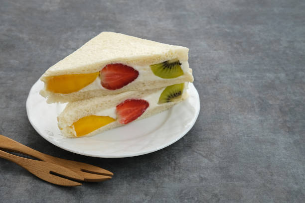 istock Fruit Sando or Japanese Fruit sandwich 1448927778